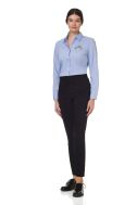    080613-12-AZZURRO-Camicia Donna Azzurra No Stiro