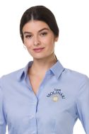    080613-12-AZZURRO-Camicia Donna Azzurra No Stiro