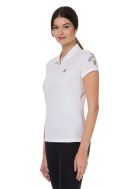    K255-BIANCO-Polo Donna Bianca