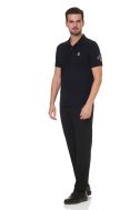    K254-NERO-Polo Uomo Nera