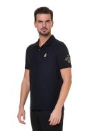    K254-NERO-Polo Uomo Nera