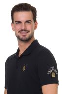    K254-NERO-Polo Uomo Nera