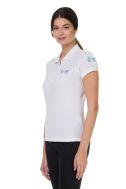   K255-BIANCO-Polo Donna Bianca