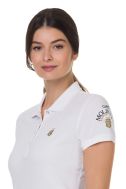    K255-BIANCO-Polo Donna Bianca