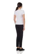    K3026IC-BIANCO-T-shirt Donna Bianca BIO
