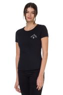    K3026IC-NERO-T-shirt Donna Nera