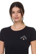    K3026IC-NERO-T-shirt Donna Nera