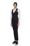    K502-Gilet donna elegante nero