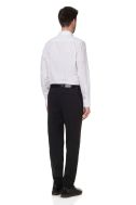    K529-Camicia uomo ML  elasticizzata bianco