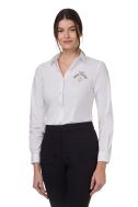    K530-Camicia donna ML elasticizzata bianco