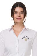    K530-Camicia donna ML elasticizzata bianco