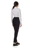    K530-Camicia donna ML elasticizzata bianco