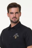    k531-Camicia uomo MM elasticizzata nero
