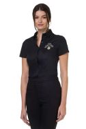    k532-Camicia donna MM elasticizzata nero
