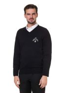    K965-Maglia uomo scollo V nero
