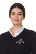    K966-Maglia donna scollo V nero
