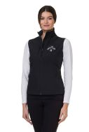    K404-Gilet donna Softshell nero
