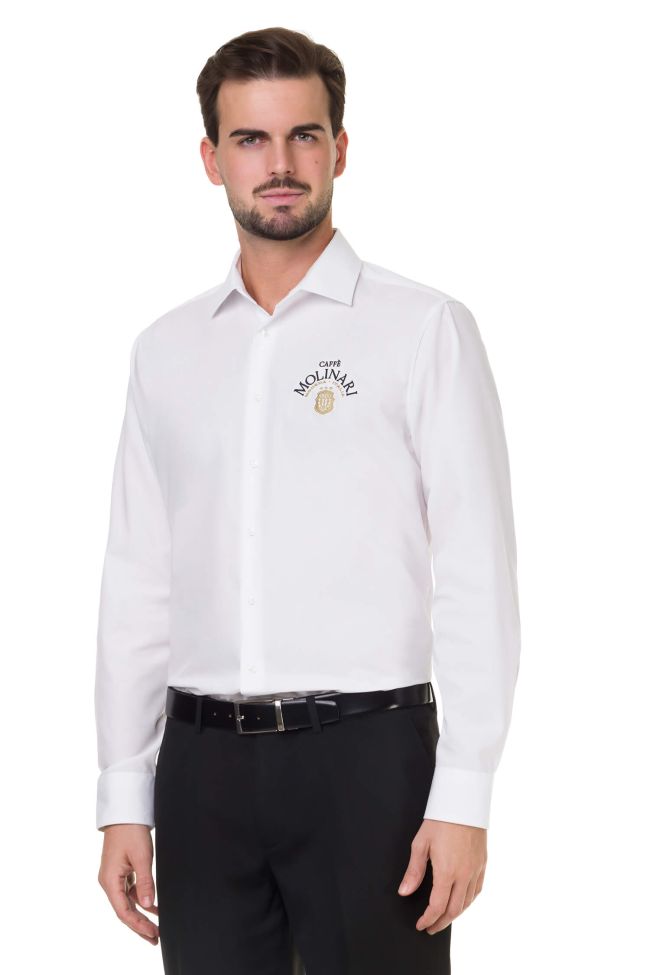    1100-F170-00-BIANCO-Camicia Uomo Bianca No Stiro