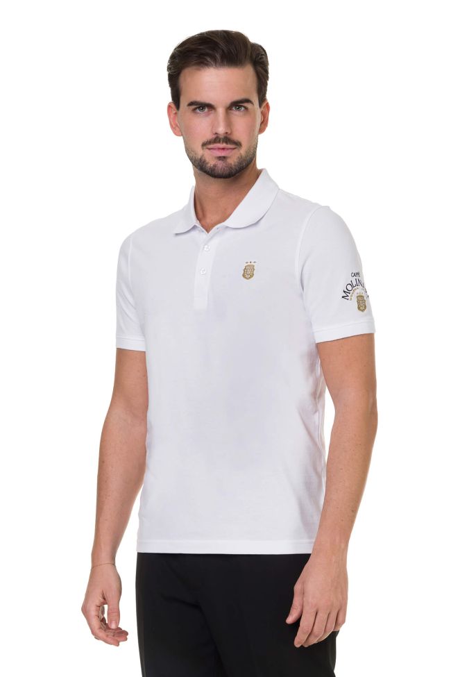    K254-BIANCO-Polo Uomo Bianca BIO