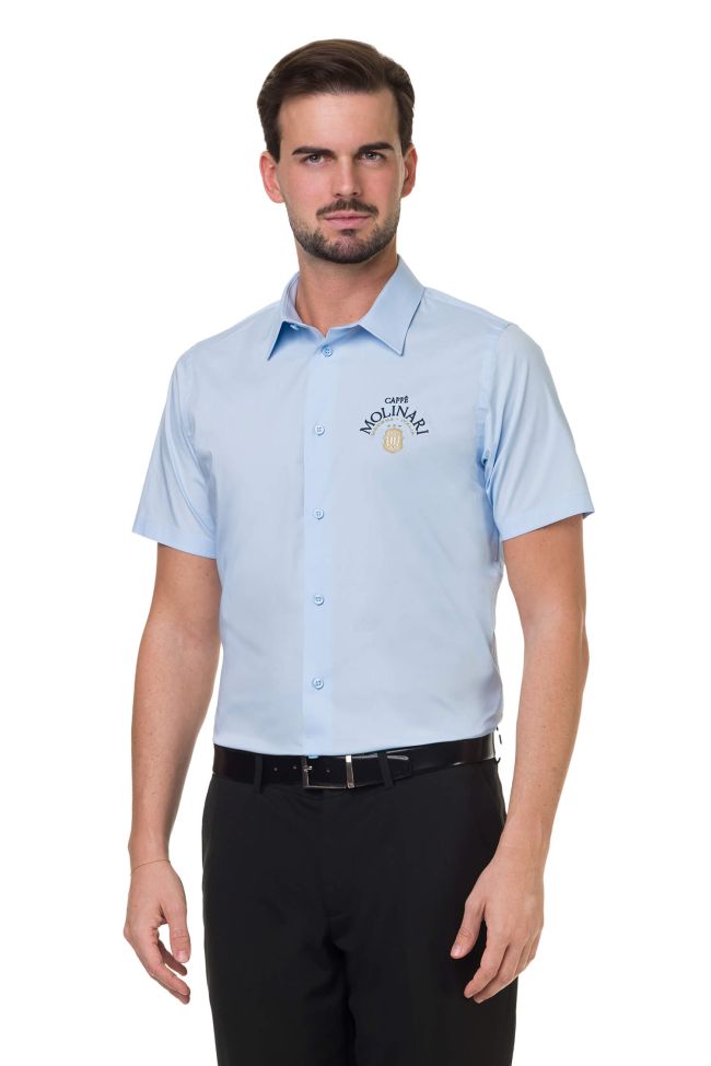    k531-Camicia uomo MM elasticizzata azzurro